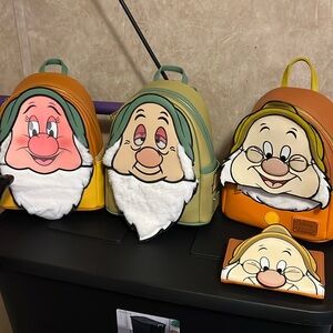 Loungefly new bags never used wallet never used.